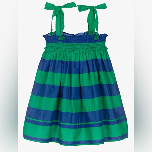 Zimmermann Blue and Green Ruffled dress - Picture 1 of 4